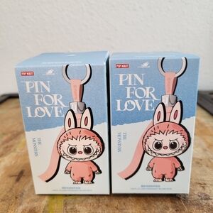 Pop Mart Pin for Love Keychain